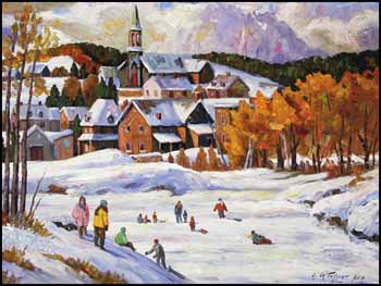 Chicoutimi, le dimanche après-midi by Armand Tatossian sold for $9,945