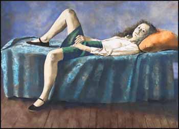Girl Resting by Frederick Joseph Ross sold for $3,101