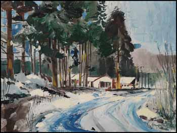Street in North Vancouver by Jack Hambleton sold for $234