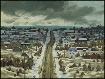 Acadian Village by Bruno Joseph Bobak sold for $6,435