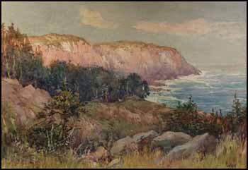 Coastal Scene by Robert Ford Gagen vendu pour $351