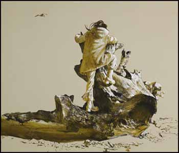 Climbing the Logs by Raymond Chow sold for $936