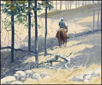 Walk in the Woods by Richard Audley Freeman sold for $281