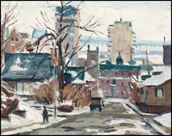 December, Montreal by Jack Beder sold for $1,000