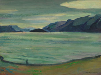Howe Sound by Charles Hepburn Scott vendu pour $2,000