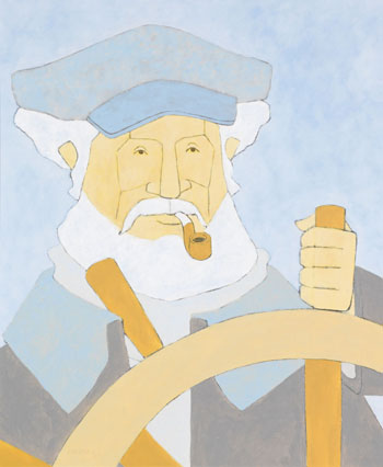 Mariner at the Helm by Jacques Barbeau sold for $563