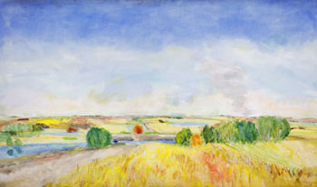 Farmer's Road by Pat Service sold for $1,250