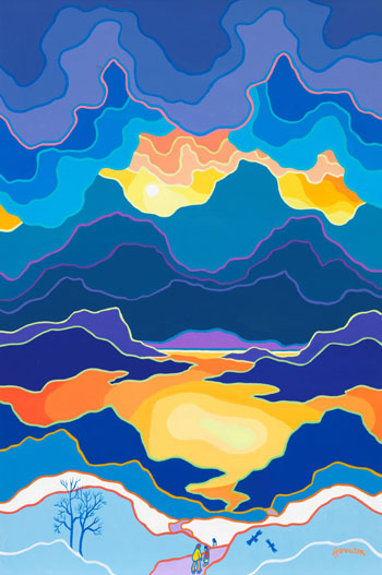 A Land Called Yukon by Ted Harrison sold for $58,250