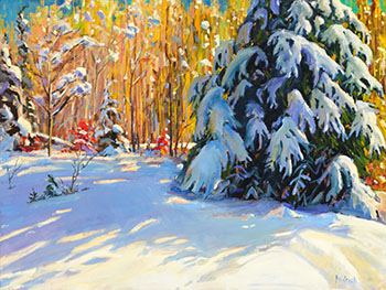Winter Sun by Ron Hedrick sold for $2,500