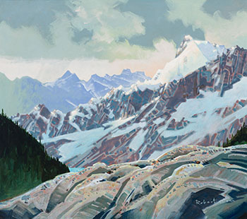 Alpine Drama, Yoho by Robert Genn sold for $7,500