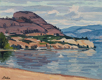 Okanagan Lake by Jack Beder sold for $1,250