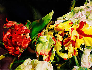 Tulip Trio by Gabor L. Nagy sold for $1,125