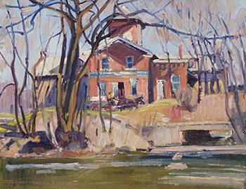 McCarthy’s Mill, Barberton, Ontario by Bernice Fenwick Martin sold for $1,375