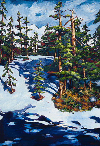 Elfin Lake Snow by Cori Creed sold for $10,625