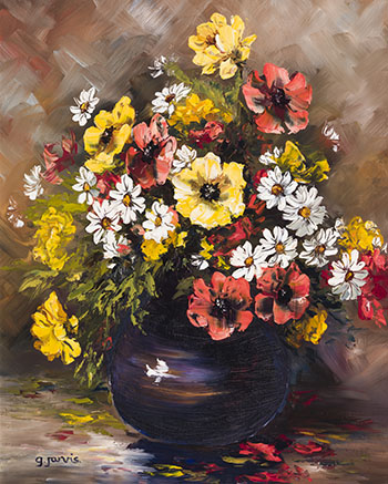 Garden Bouquet by Georgia Jarvis sold for $625