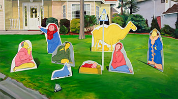 Nativity Display by Ryan Sluggett sold for $1,875