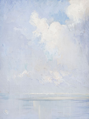 A Study of Sea and Sky by Ernest Percyval Tudor-Hart vendu pour $3,438