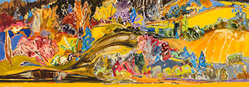 Yellow Floor, Coldstream by David Alexander vendu pour $4,063