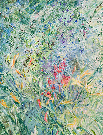 Day Lilies by Rebecca Perehudoff sold for $1,125