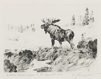Morning Mist by Carl Clemens Moritz Rungius sold for $875