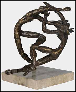 Dancing Couple by Esther Wertheimer sold for $1,053