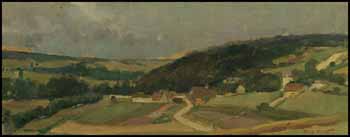 Landscape by Charles Edouard Huot vendu pour $936