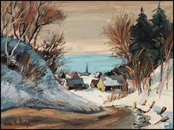 Courbe à St-Irénée by Andre L'Archeveque sold for $1,170