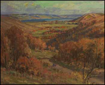 Autumn, Qu'Appelle Valley, Saskatchewan by James Henderson sold for $4,095