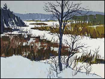 The Frozen River by Thomas Frederick Haig Chatfield vendu pour $1,872