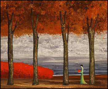 Serenity of the Fall, PQ by Jesus Carlos Vilallonga sold for $5,015