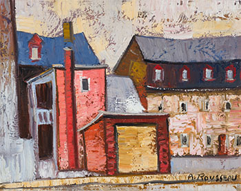 Boulevard Charest, Quebec by Albert Rousseau vendu pour $1,750