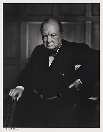 Winston Churchill by Yousuf Karsh sold for $8,750