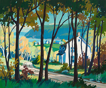 Rang du Moulin, Baie St. Paul by Antoine St-Gilles vendu pour $1,000