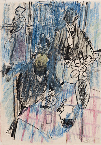 Café Bar by Geoffrey Tibble sold for $563