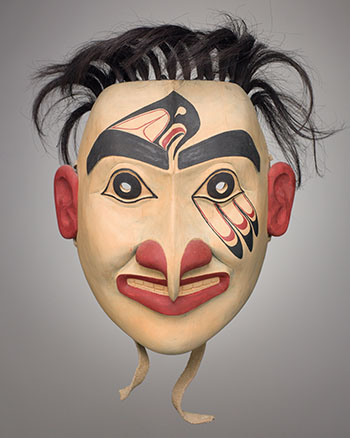 Mask by Unknown North West Coast Artist sold for $1,125