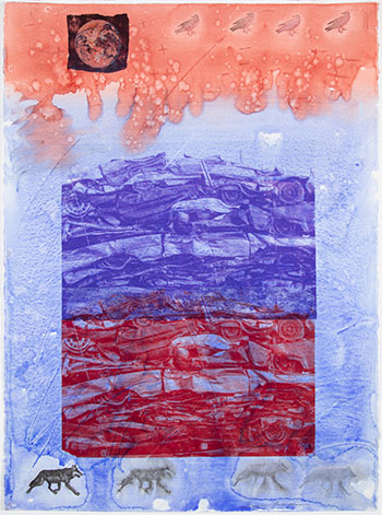 Junkyard Pile by Ann Beam sold for $188
