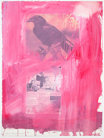 Raven by Carl Beam sold for $1,250