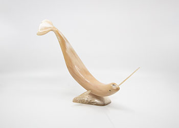 Narwhal by Colin Okheena sold for $344