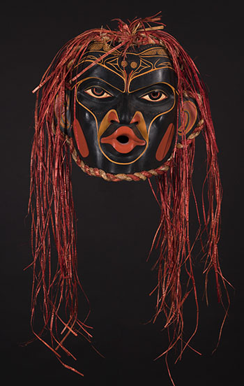 Wild Woman Mask by Randy Stiglitz sold for $1,625
