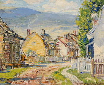Quebec Village by Frederick William Hutchison sold for $1,125