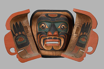 Kwakiutl Transformation by Stanley Clifford Hunt sold for $3,125