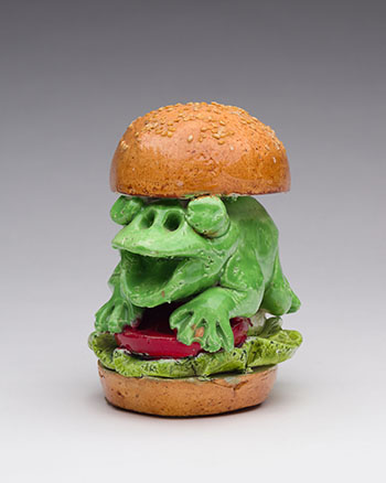 Frog Sandwich by David James Gilhooly sold for $1,000