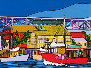 Someone to Work by Michael Tickner sold for $1,375