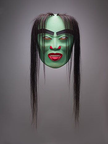 Otter Woman Mask by Klatle -Bhi sold for $5,000