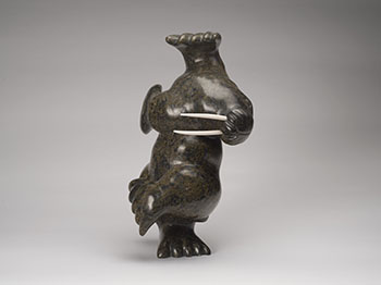 Dancing Walrus by Aqjangajuk (Axangayu) Shaa vendu pour $5,313