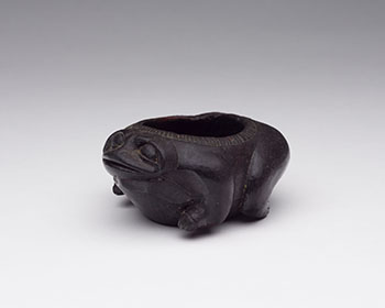 Frog Oil Bowl by Early Tlingit Artist sold for $61,250