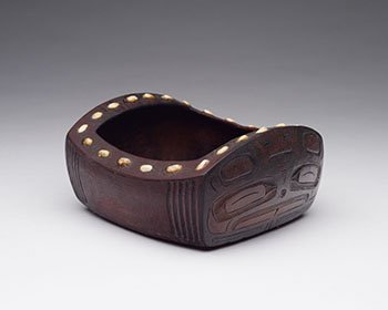 Tlingit End-Carved Bowl by Early Tlingit Artist sold for $31,250