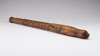 Sea Serpent and Seal Club by Early Nuu-chah-nulth Artist vendu pour $6,250