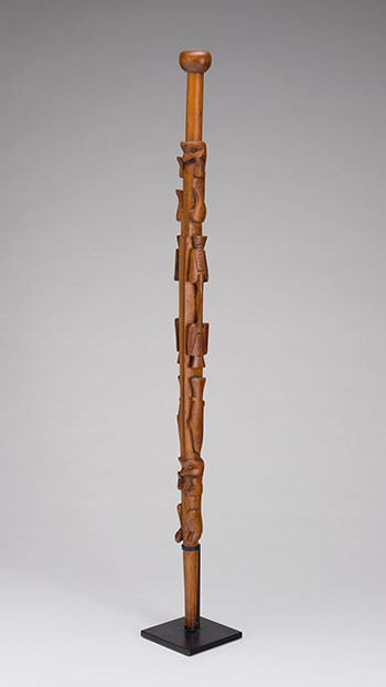 Gitxsan Speaker’s Staff by Unidentified Gitxsan Artist vendu pour $4,375