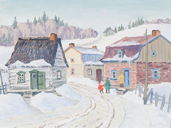 St. Tite des Caps, Quebec by Gordon Edward Pfeiffer sold for $875